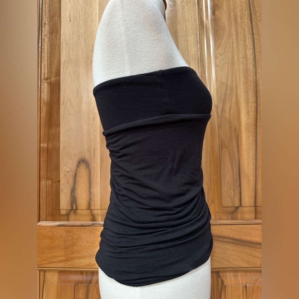 Bella Luxx Los Angeles, Versatile Black Ruched Garment/Mini-Skirt/Tube Top EUC S - Picture 10 of 16